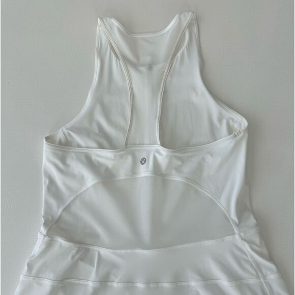 Lululemon Perf-ect Your Pace Dress White - Picture 13 of 16